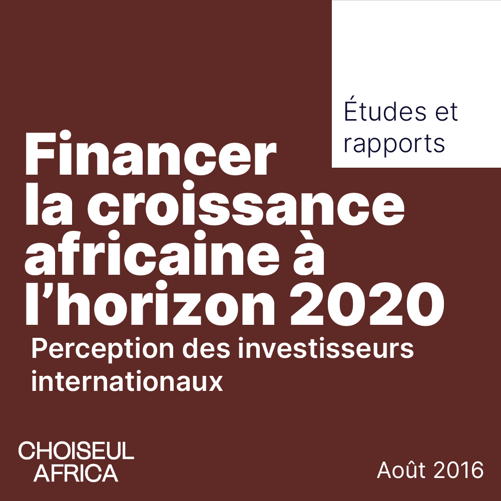 Financer la croissance africaine à l’horizon 2020