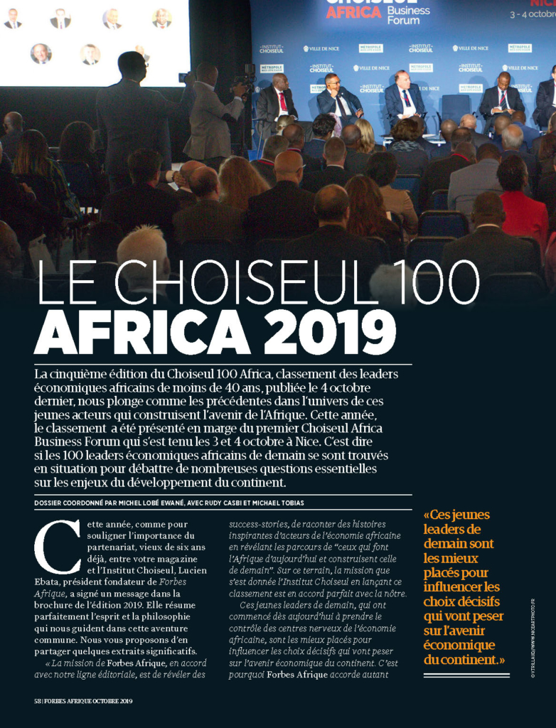 1. dossier forbes afrique choiseul 100 africa good page 01