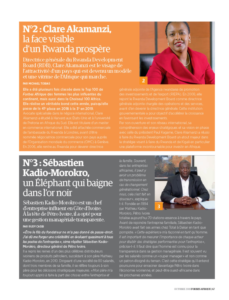 1. dossier forbes afrique choiseul 100 africa good page 10