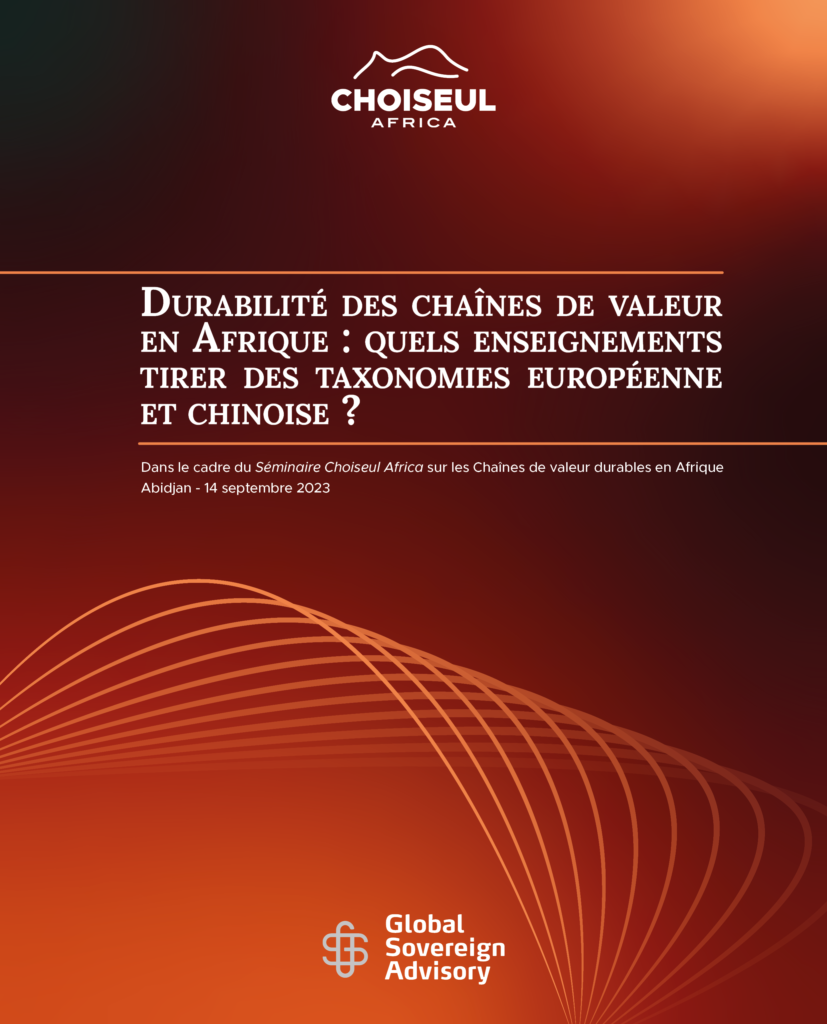 couverture position paper chaines de valeur durables