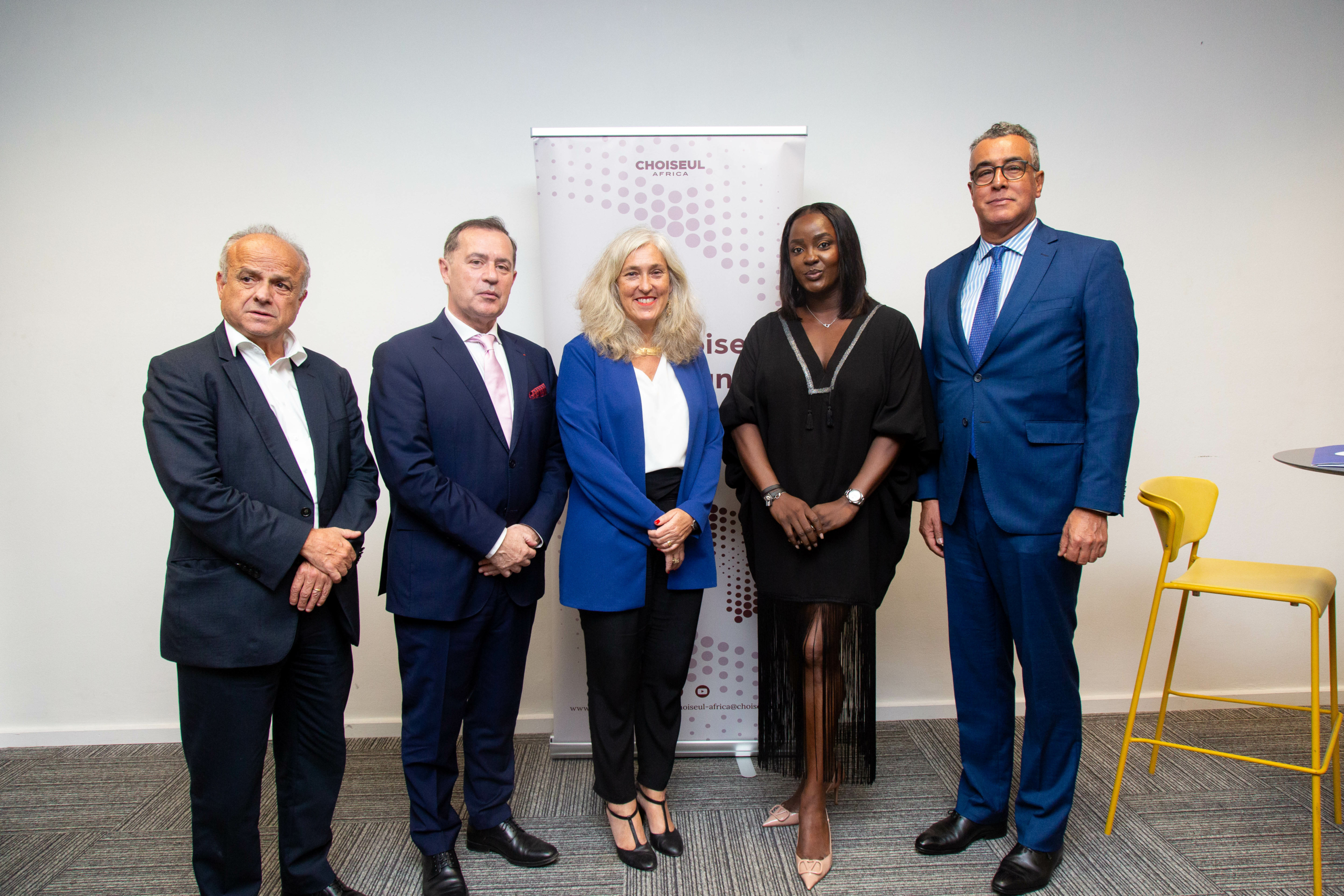 Francesca Di Mauro au club choiseul abidjan