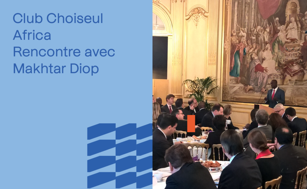 visuel club choiseul africa recontre avec mkahtar diop