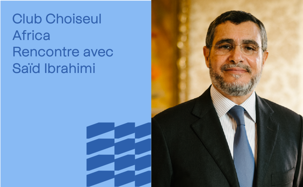 visuel club choiseul africa rencontre avec saïd ibrahimi