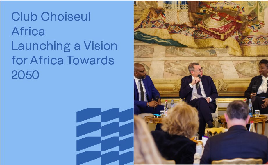 visuel club choiseul africa lancement à paris en